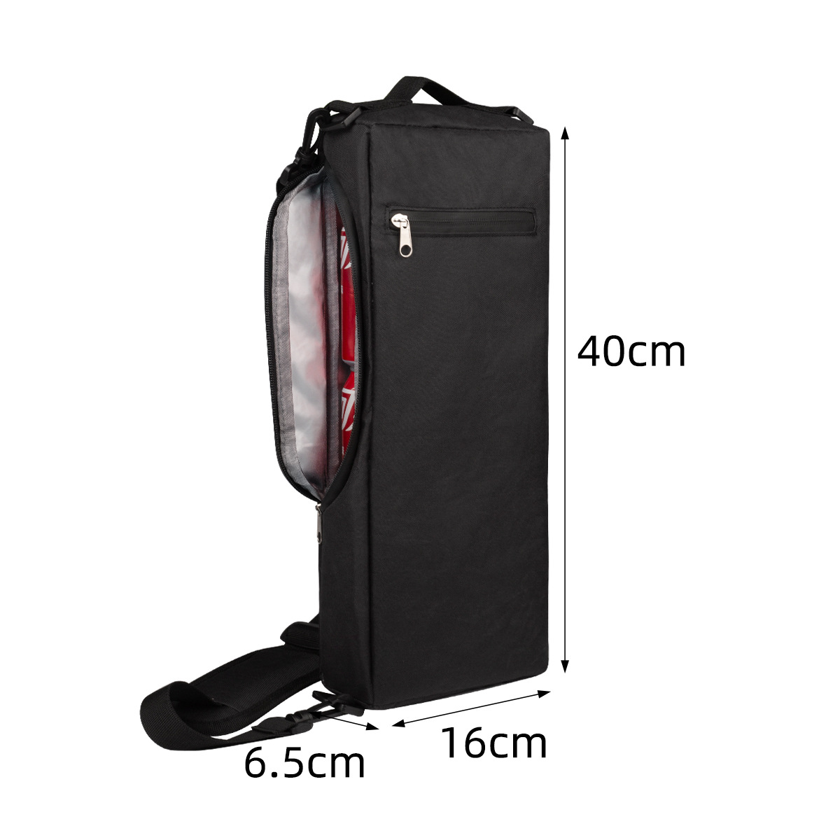 Amazon のベストセラー ゴルフ ビール アイス パック シリンダー クロスボディ アウトドア ロング チューブ 断熱バッグは 7 缶の卸売を保持できます