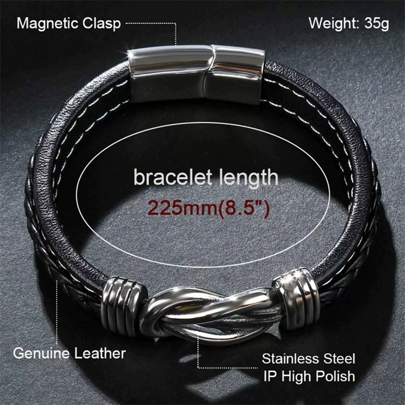 Men's jewelry stainless steel, bracelet, chain, Amazon, European style, punk style, Birthday gift