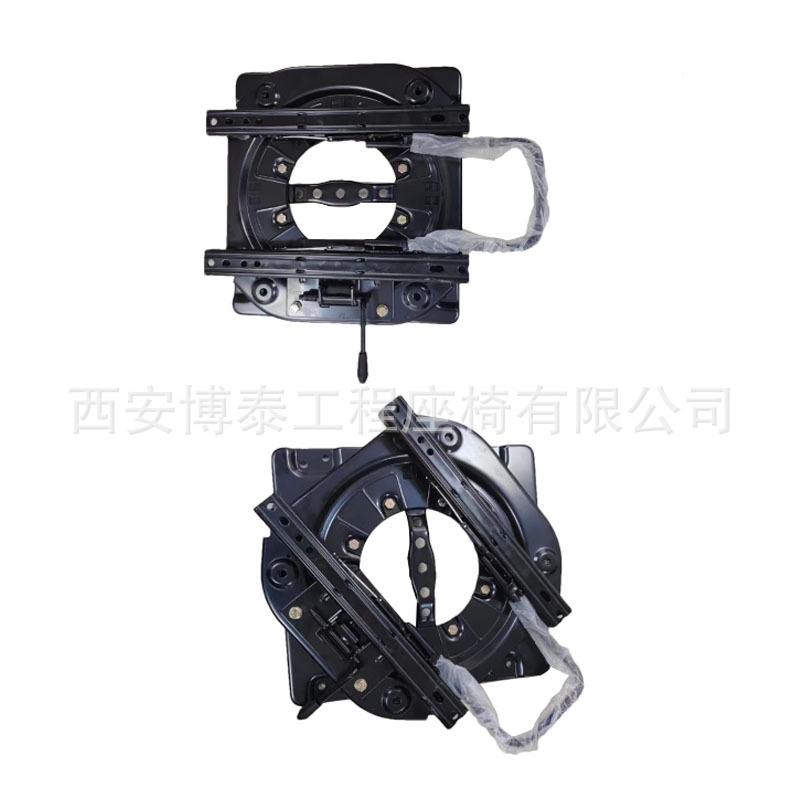 Chasis giratorio de asiento de automóvil con riel deslizante, asiento de furgoneta de automóvil comercial cambiado de disco giratorio de 360 grados