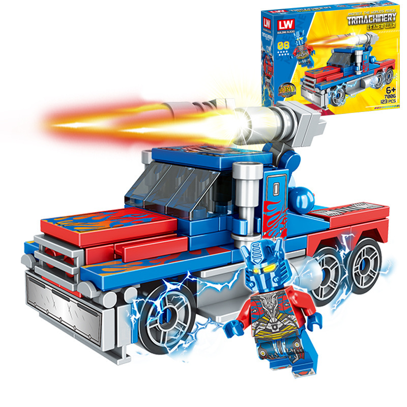 颜色分类图_擎天2号跑车【123颗粒】