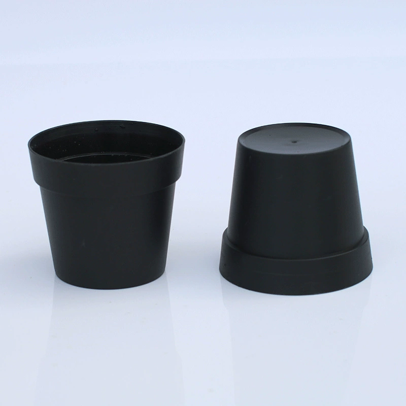 Plastic matte round flowerpot, wholesale, increased thickness