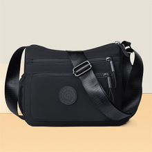 包包斜挎包女新款大容量轻便休闲时尚单肩包尼龙布简约外贸女士包