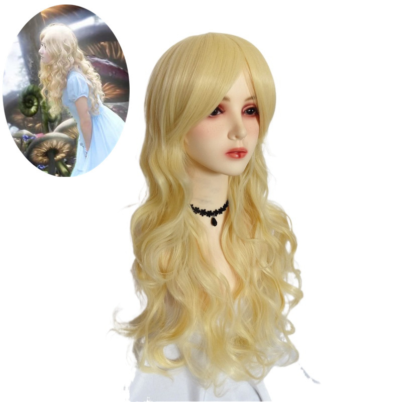 Movie Alice in Wonderland Alice in Wonderland Alice Alice Cos wig for women