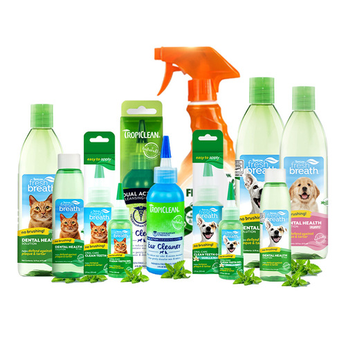 Domejie Dog Teeth Cleanser Gel for Cats and Puppies Quick-drying Double-Action Ear Cleanser Plant Essential Oil 473 Shampoo