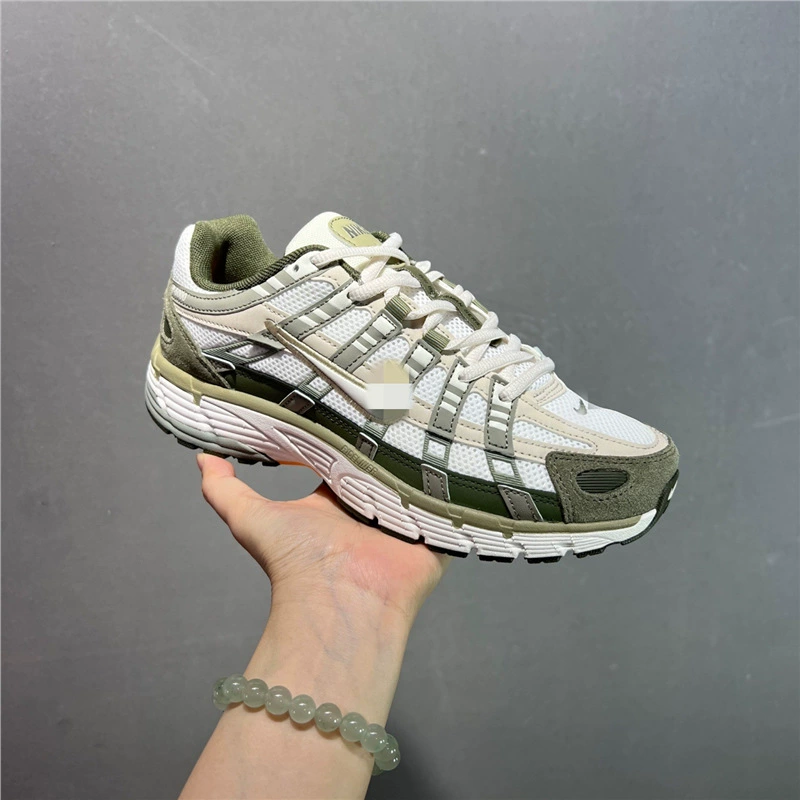 Кроссовки Putian Nike официальные P-6000 мужские и женские спортивные ретро-беговые дышащие кроссовки сетчатая верми Mesh оригинальная коробка оригинальная наклейка