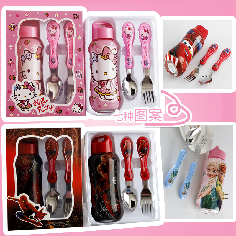 cartoon tableware for feeding