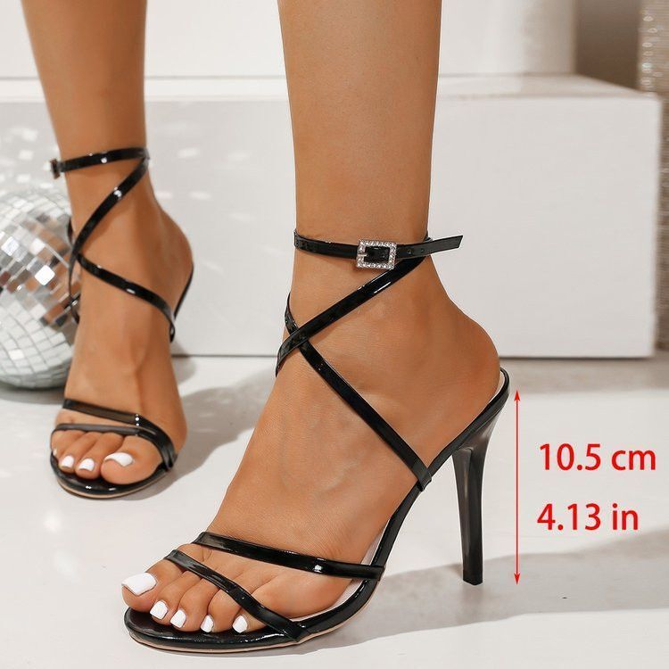 2026 Roman Lace-Up Sandals, Ultra-Soft Patent Leather Lace-Up High Heels, Sexy Versatile One-Strap Buckle Sandals for Women 2026 Roman Lace-Up Sandals, Ultra-Soft Patent Leather Lace-Up High Heels, Sexy Versatile One-Strap Buckle Sandals for Women