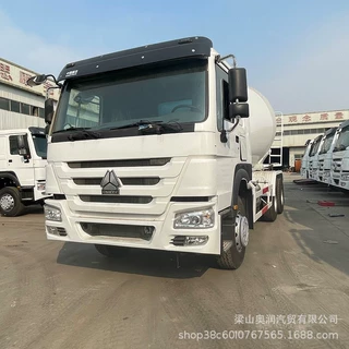 转让二手10轮豪沃混凝土搅拌罐车 12方14方商砼水泥运输罐车