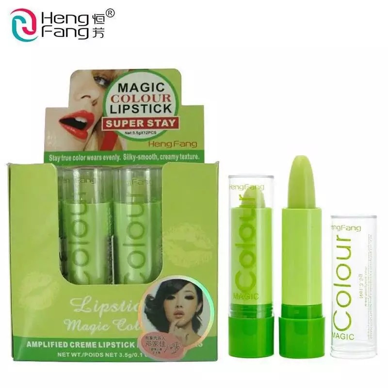 Hengfang Temperature-Sensitive Lipstick, Moisturizing and Moisturizing Lipstick, Easy to Color and Not Easy to Stick to the Cup, Cross-Border Export Makeup
