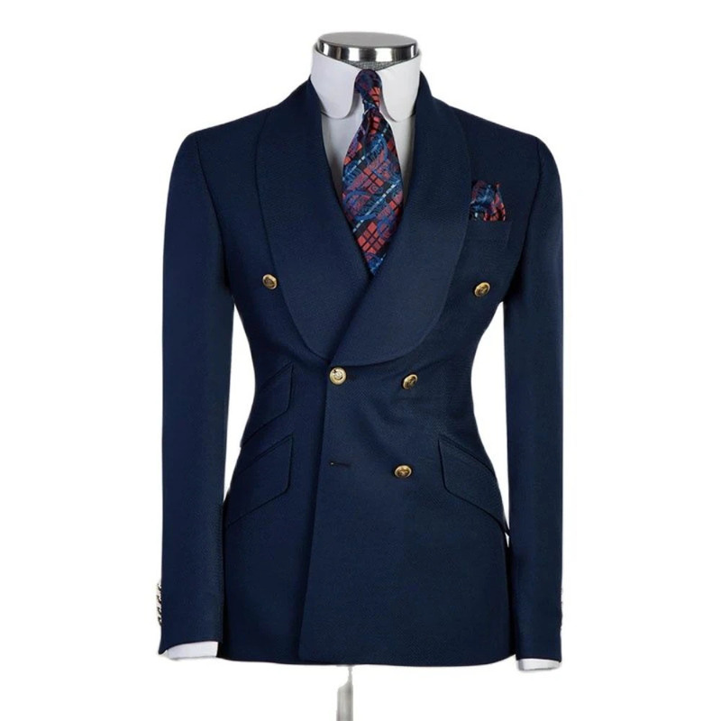 西装套装单外套韩服版修身款非洲跨境商务宴会主持服装伴郎新郎服|undefined