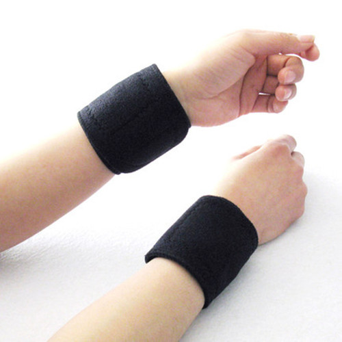 Tourmaline self-heating sports and fitness wristbands, far infrared warmth, knee pads, waist pads and wrist pads