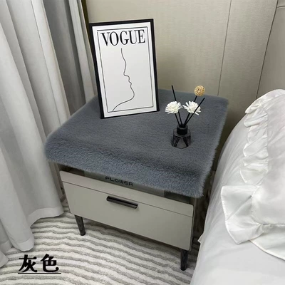 Car Carpet – Carpet, Plush Mat, Thickened Sleeping - light-gray-short-plush-thickened-model-4040cm