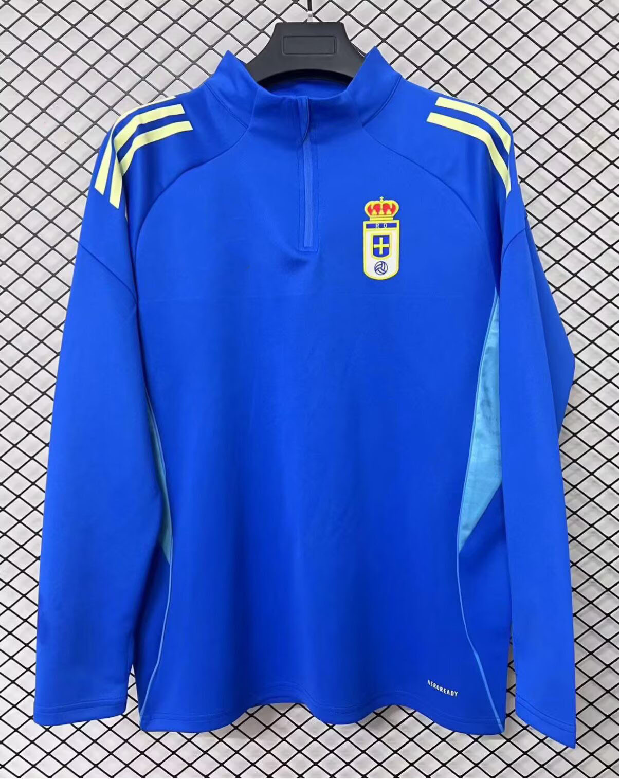 2526 Ovier medio tirado chaqueta azul