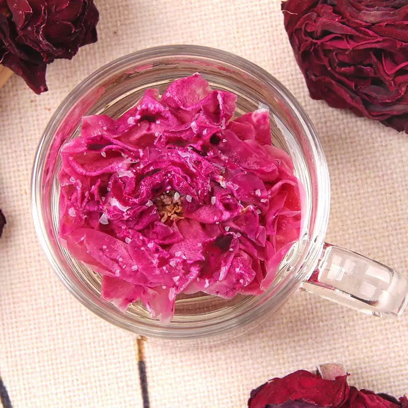 Mo Hong Rose Flower Tea 500g Freeze Dried Yunnan Rose Buds for Daily Herbal Infusions key features