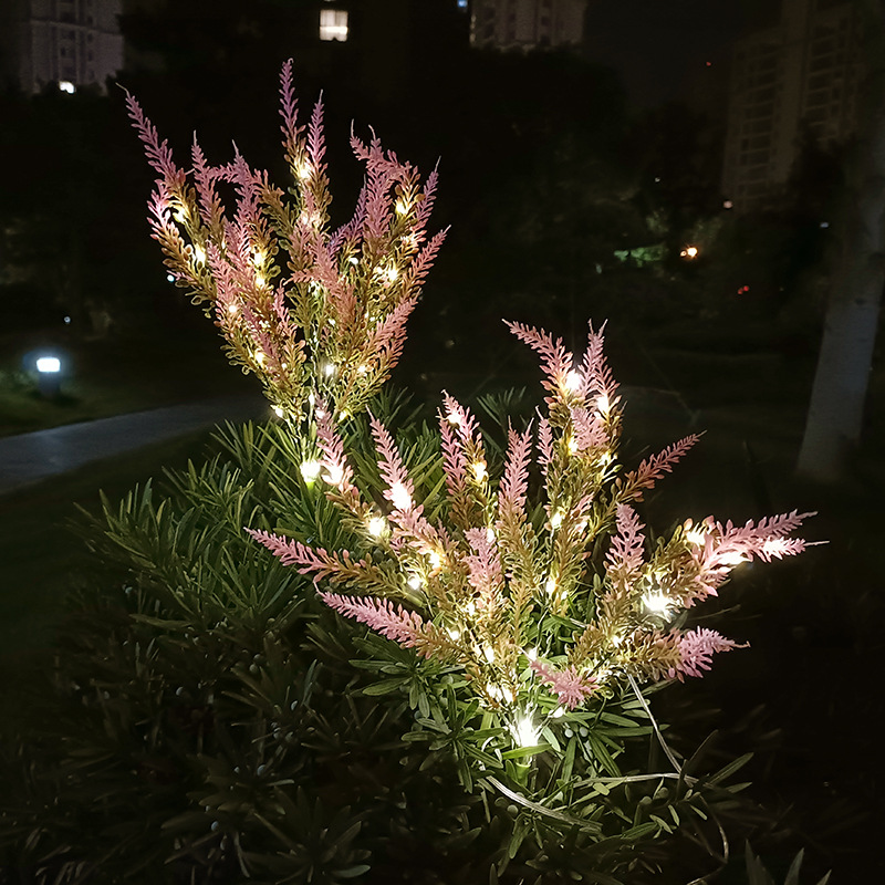 LED Solar Lavender Garden Light 5
