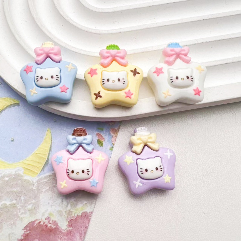 Cartoon food play, handle handmade, hairgrip, footwear buckle, cream hair rope, accessory, DIY 2