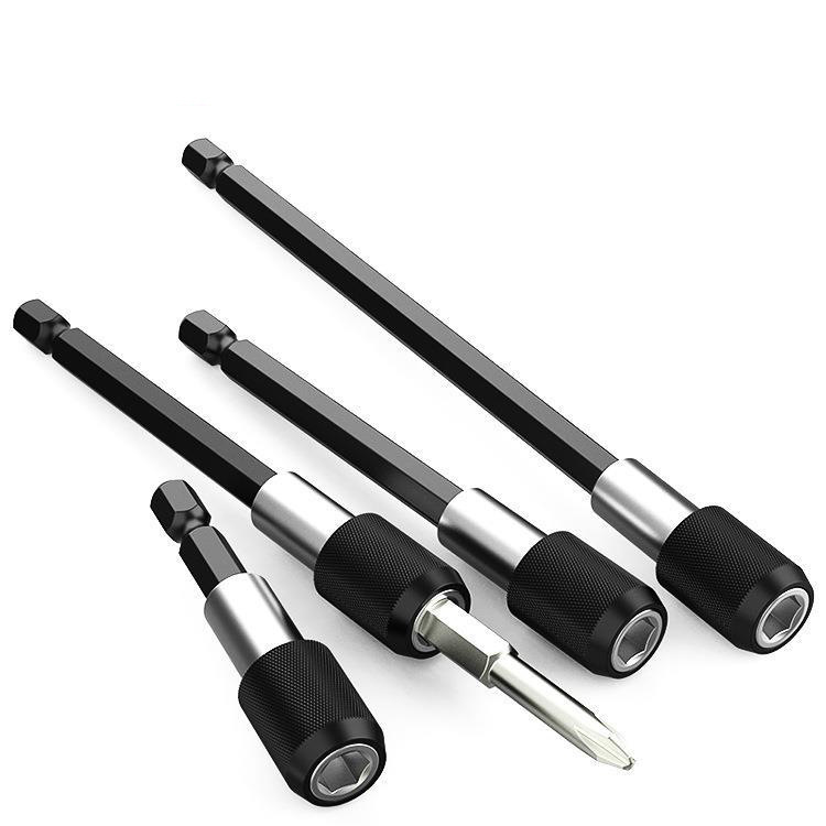 六角柄快换快脱自锁接杆加长杆电钻起子加长快速转接杆批头延长杆