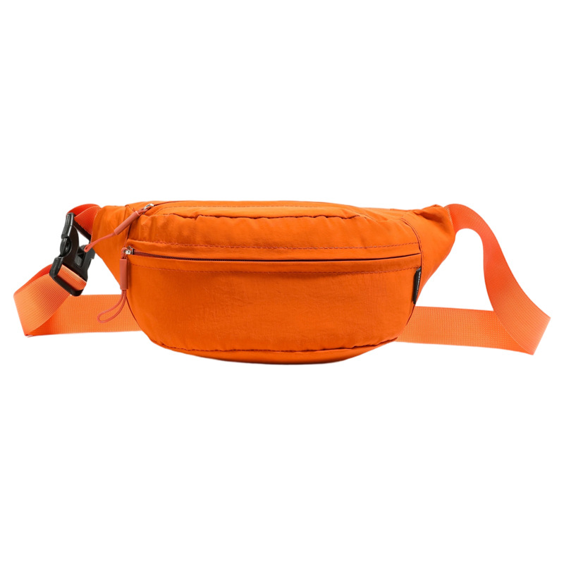 Nueva versión coreana de bolsas de mochila para niños y niñas, bolsas de cintura de color sólido deportivas casuales, 2026 bolsas para niños de comercio exterior transfronterizo