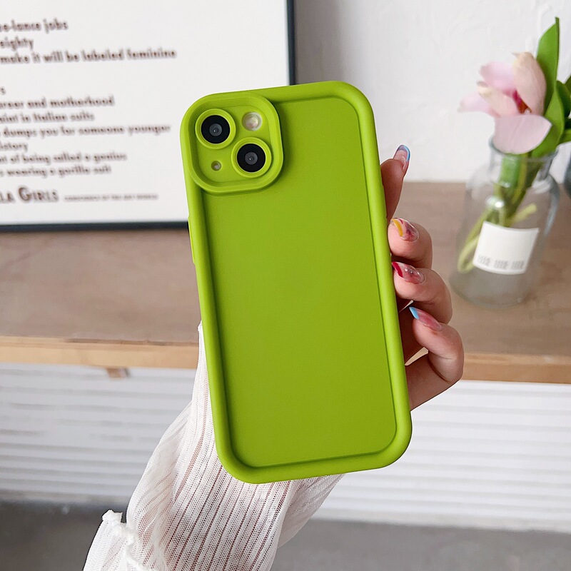 新しい Apple 17 エメラルド携帯電話ケース素材ソリッドカラー 15tpuiphone16 携帯電話保護カバーに適しています|undefined