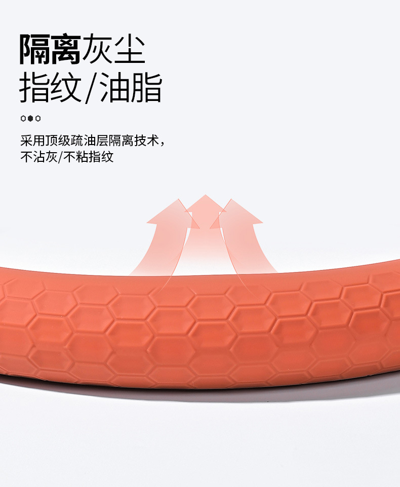 Cross-border silicone steering wheel cover, universal for cars, D-shaped and round steering wheels, suitable for all seasons