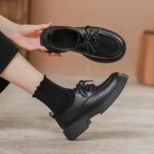 ��Ƥ��ט���ЬŮ2024�¿��Ь��ɫ�ٴ��Ʒ�ЬӢ���LJKϵ��СƤЬ