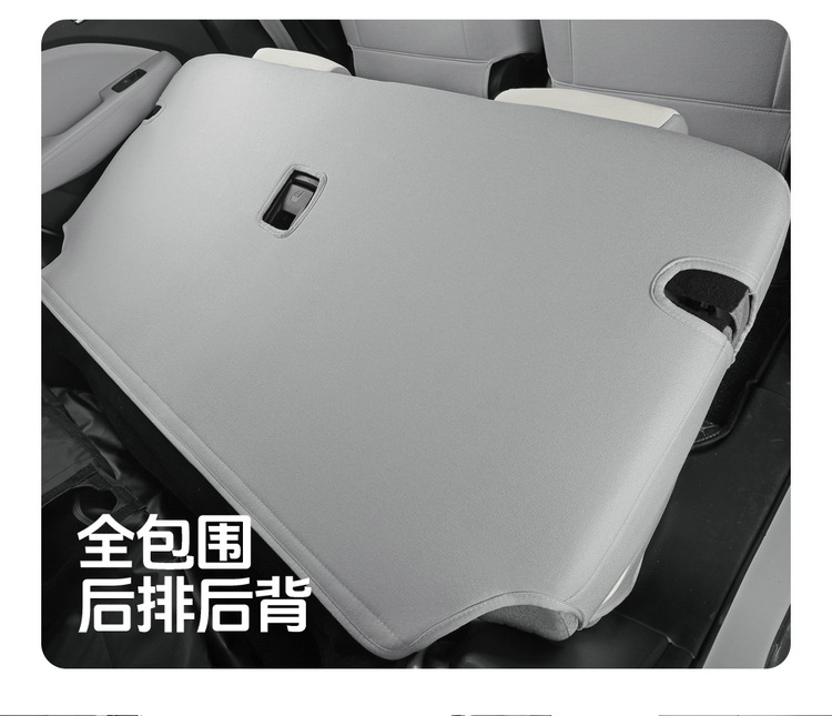 New zero run T03 special seat cover to3 four seasons GM seat cushion all-inclusive linen fabric seat cover cartoon