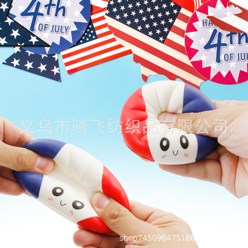 New 2026 World Cup Dumpling-Shaped Stress Relief Toy, Creative Slow-Rebound Squeezable Doll for Children New 2026 World Cup Dumpling-Shaped Stress Relief Toy, Creative Slow-Rebound Squeezable Doll for Children