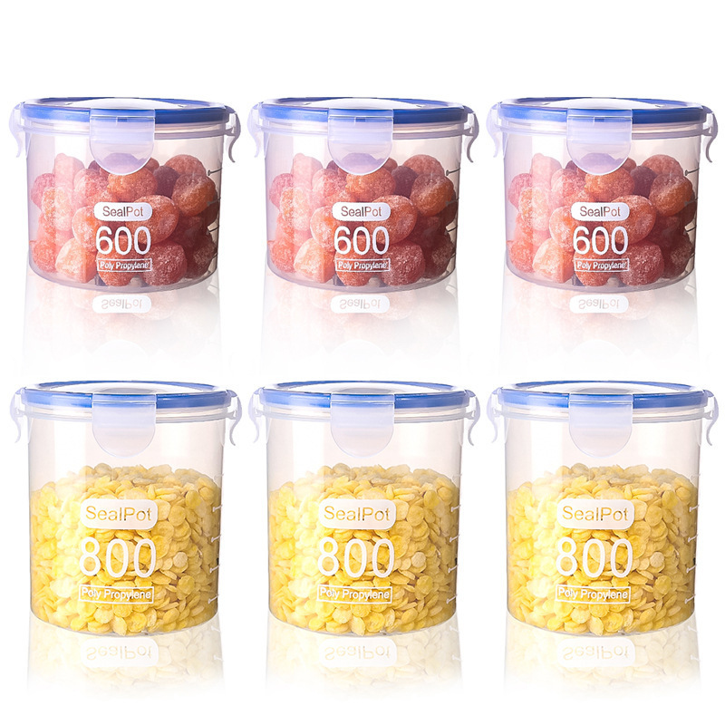 密封されたプラスチック食品キッチンスナック冷蔵庫収納ボックスその他の中国風の穀物を保管しない収納ボックス|undefined