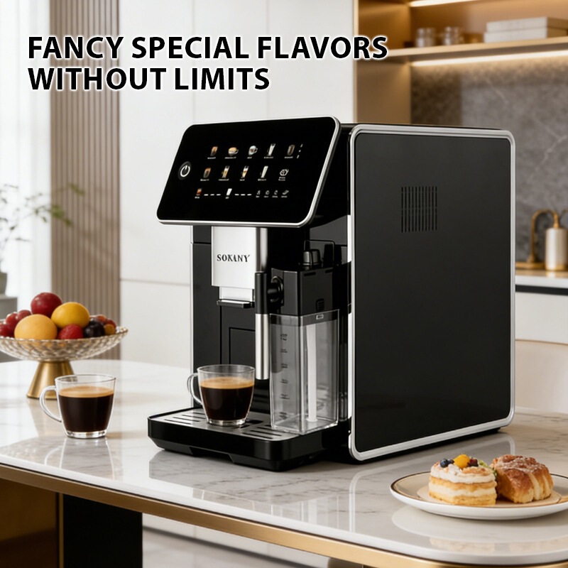 Export 04049 Fully Automatic Coffee Machine Professional Grinding, Brewing, Concentrated Extraction, Steam Coffee Machine Export 04049 Fully Automatic Coffee Machine Professional Grinding, Brewing, Concentrated Extraction, Steam Coffee Machine