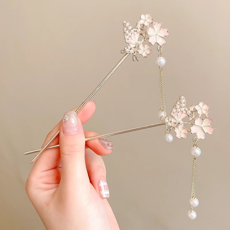 Nuevo estilo chino antiguo cabello de estilo LiuLiu paso agitar cabello de estilo femenino tocado de ropa de estilo chino retro cheongsam cabello de decoración