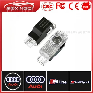 适用于奥迪迎宾灯A6L/A4L/A3/A5//Q3/Q5/Q7车门灯投影镭射迎宾灯