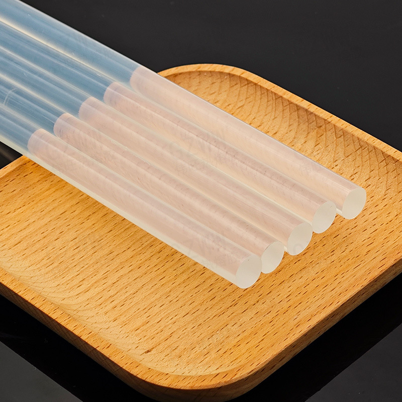 7mm pistola de fusión en caliente transparente varilla adhesiva 11mm mano barra adhesiva de alta viscosidad varilla adhesiva de fusión en caliente