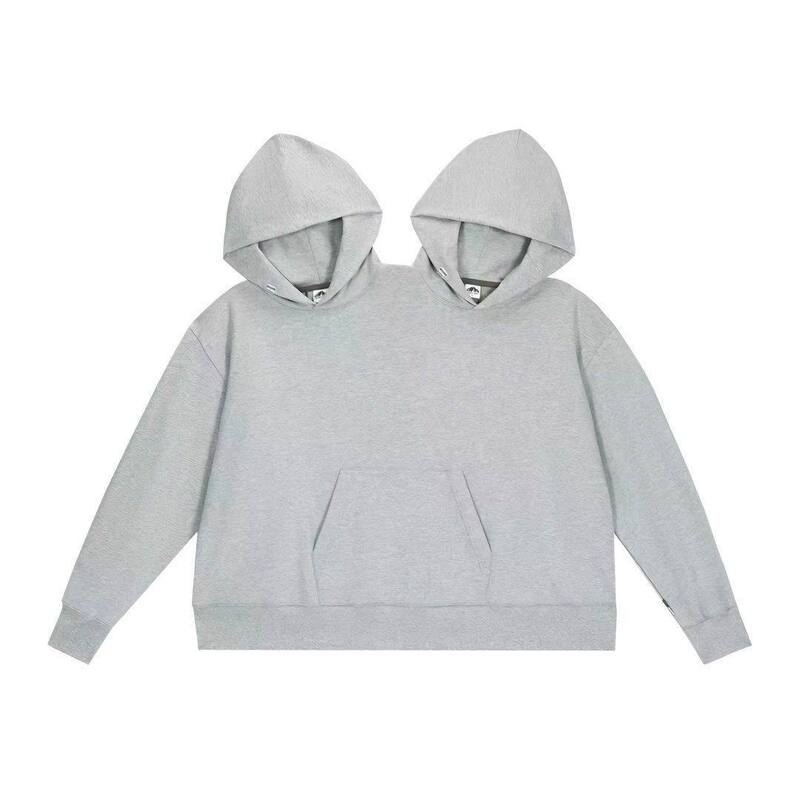 Double-Headed Couple's Intimate Valentine's Day Hoodie, Kangaroo Couple Matching Cuddle Outfit, Hooded Couple's Clothing, Customizable with Your Own Design Double-Headed Couple's Intimate Valentine's Day Hoodie, Kangaroo Couple Matching Cuddle Outfit, Hooded Couple's Clothing, Customizable with Your Own Design
