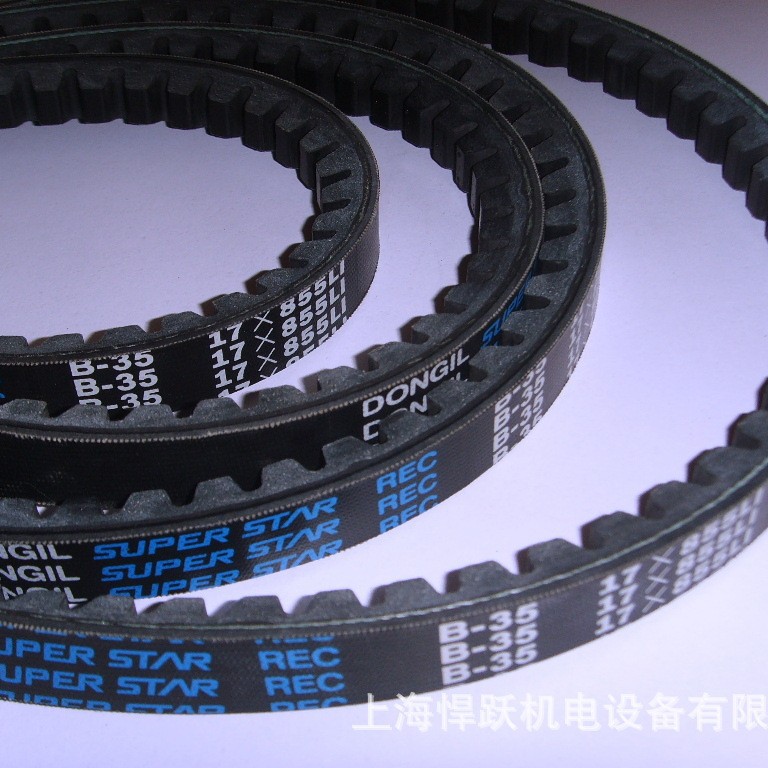 直销韩国DONGIL东一汽车皮带REC	B35	17X855Li柴油机风扇三角带