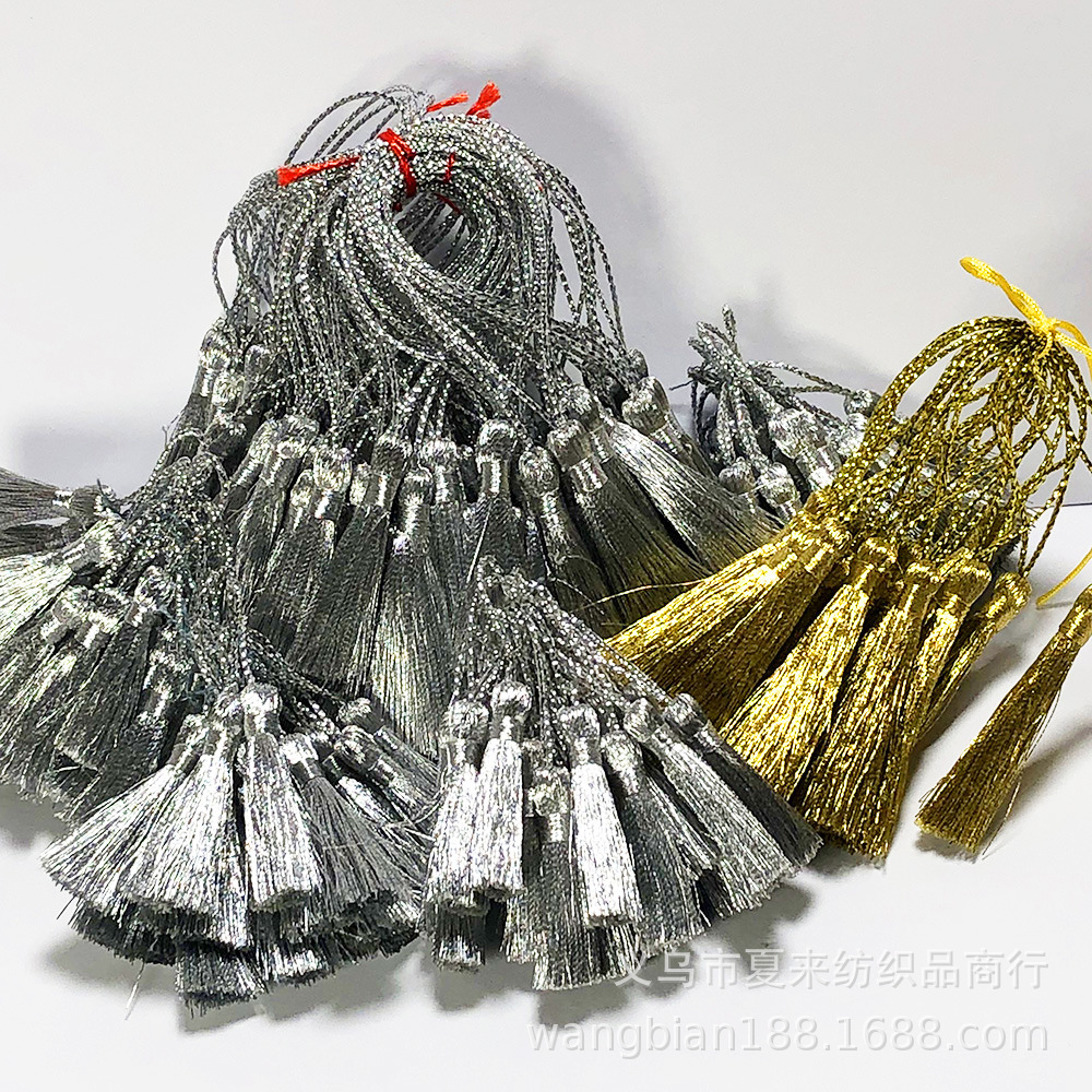 Gold Silver Color Tassels Poly