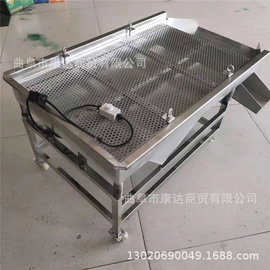 小型双层筛选机图片 不锈钢材质直线震动筛 颗粒状粉状分选机