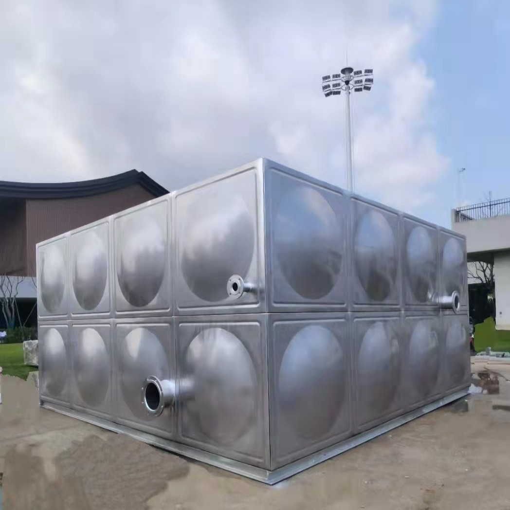 304不锈钢水箱 安装方形水池 供水设备 模压水箱厂家