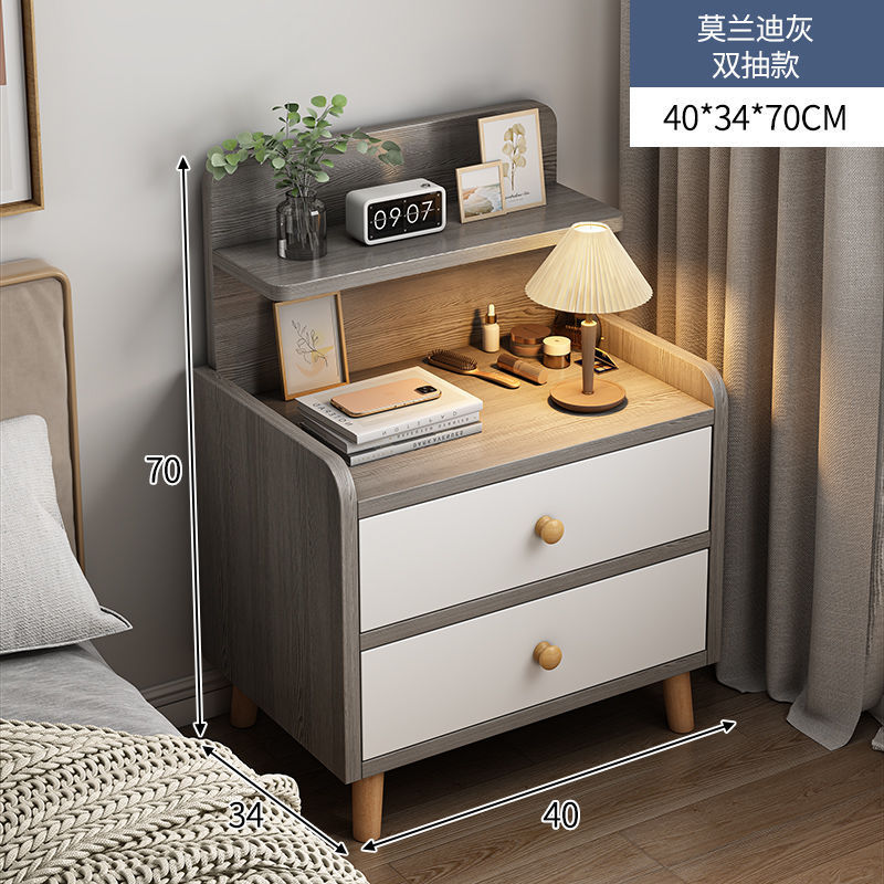 ++업그레이드 [더블드로잉 및 하이트닝] 모란디 그레이 40*34*70cm++