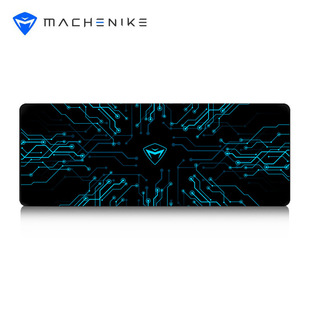 Mechanic Brand Mouse Pad Extra Large Thickened Edge E-Sports Game Anti-Slip Computer Office Keyboard Pad Wrist Guard