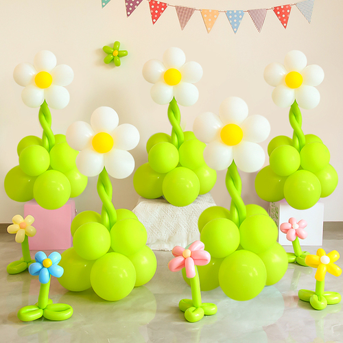 2024 New Flower Bouquet Children's Flower Pillar Kindergarten Decoration Photo Birthday Party Scene Decoration