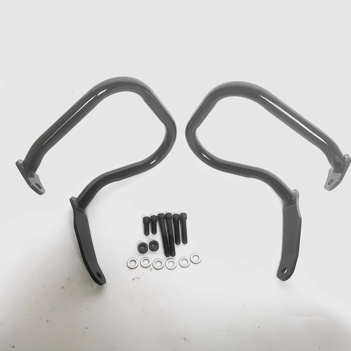 Applicable to Harley Luwei st Modified Side Box Bars Luwei S ST Atom Gliding Rear Bumper Protection Bars Anti-fall Bars