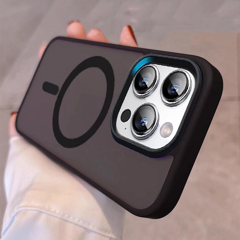 Magnetic Magsafe Apple 16Promax Mobile Phone Case Iphone15 New Gentleman Black Matte 17 High-End Sense Magnetic Magsafe Apple 16Promax Mobile Phone Case Iphone15 New Gentleman Black Matte 17 High-End Sense