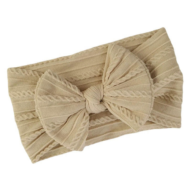 Новые европейские и американские эластичные нейлоновые волосы с бантом детская тиара