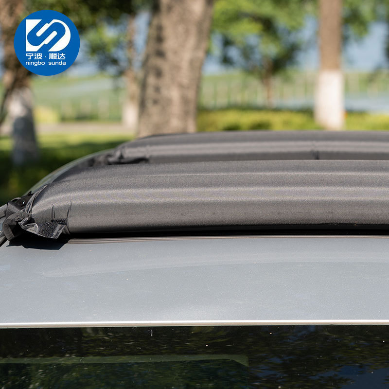 No-Drill Roof Rack Inflatable Car Luggage Rack Amazon Hot-Selling Easy-To-Store Double-Layer Black Customizable