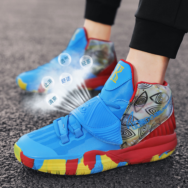 Owen 6 Generation Basketball Shoes South Coast Limited Self-Healing World 5 Los Angeles Mandarin Duck Sneakers Couple Student Sneakers