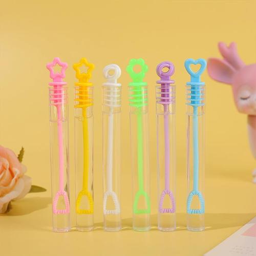 Test tube bubbles are not easy to break bubble wand mini blowing bubble toy outdoor parent-child bubble glue style bubble liquid