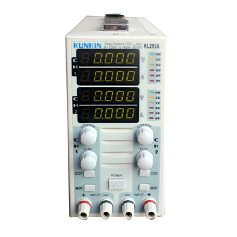 广勤(KUNKIN)KL293A双通道直流电子负载仪大功率LED驱动电源