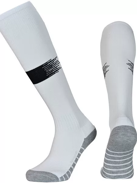 Long Football Socks for Adults, Towel Bottom, Thickened Sports Running Team, Non-Slip Shock-Absorbing Long Tube Over-The-Knee Football Socks