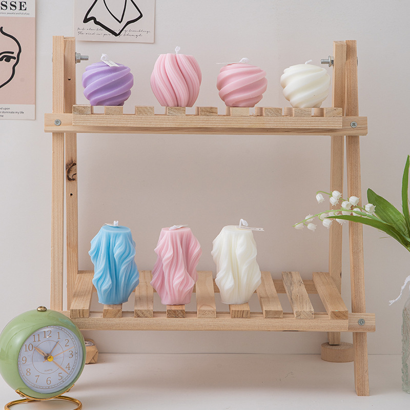 Creativa geometría vela vela transfronteriza ins vela decoración para el hogar conjunto de props de disparo regalo de boda