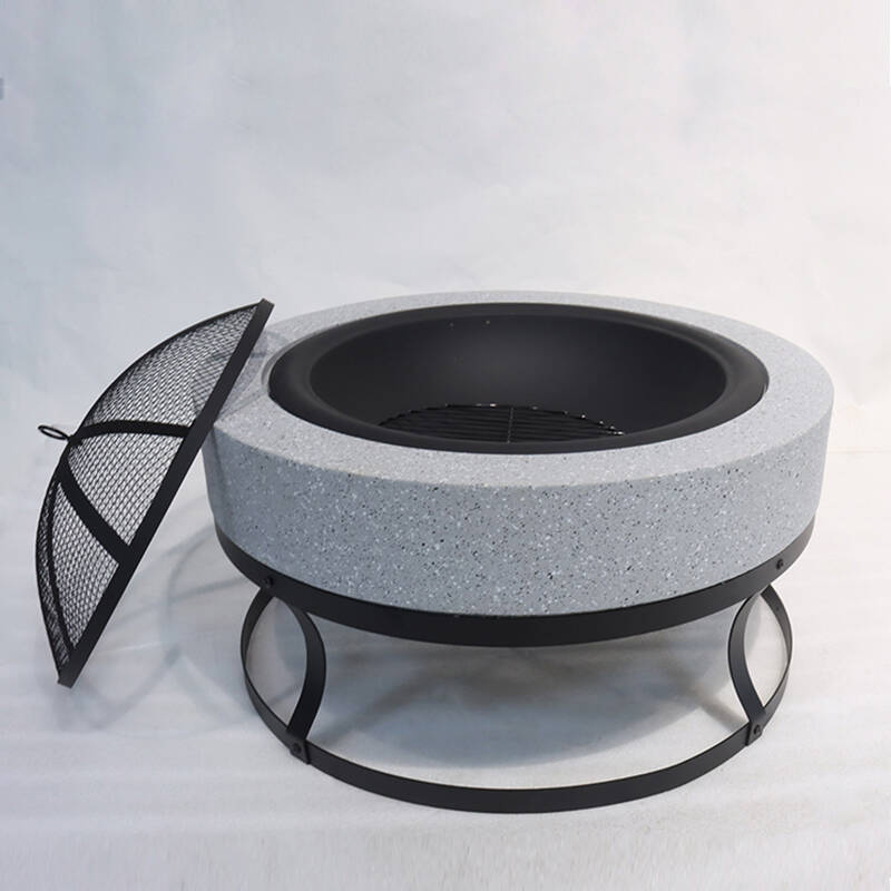 Al por mayor estufas de óxido de magnesio patio exterior horno de madera horno de barbacoa hogar horno de jardín horno de estufa